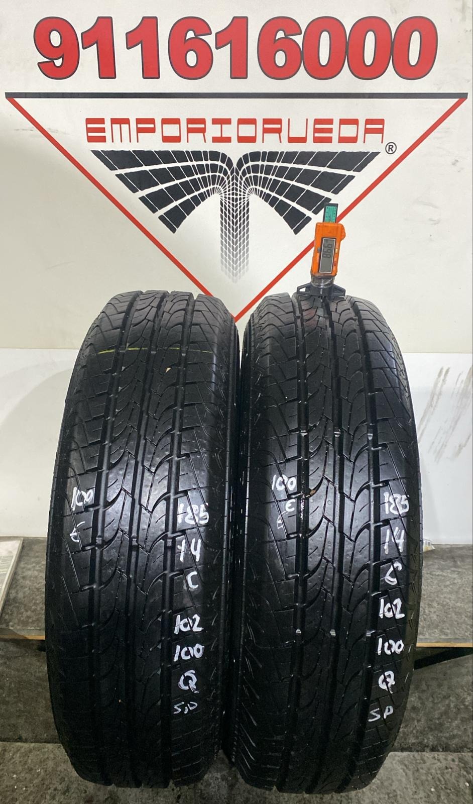SEMPERIT  USADO  185/80 R14C 102/100 Q